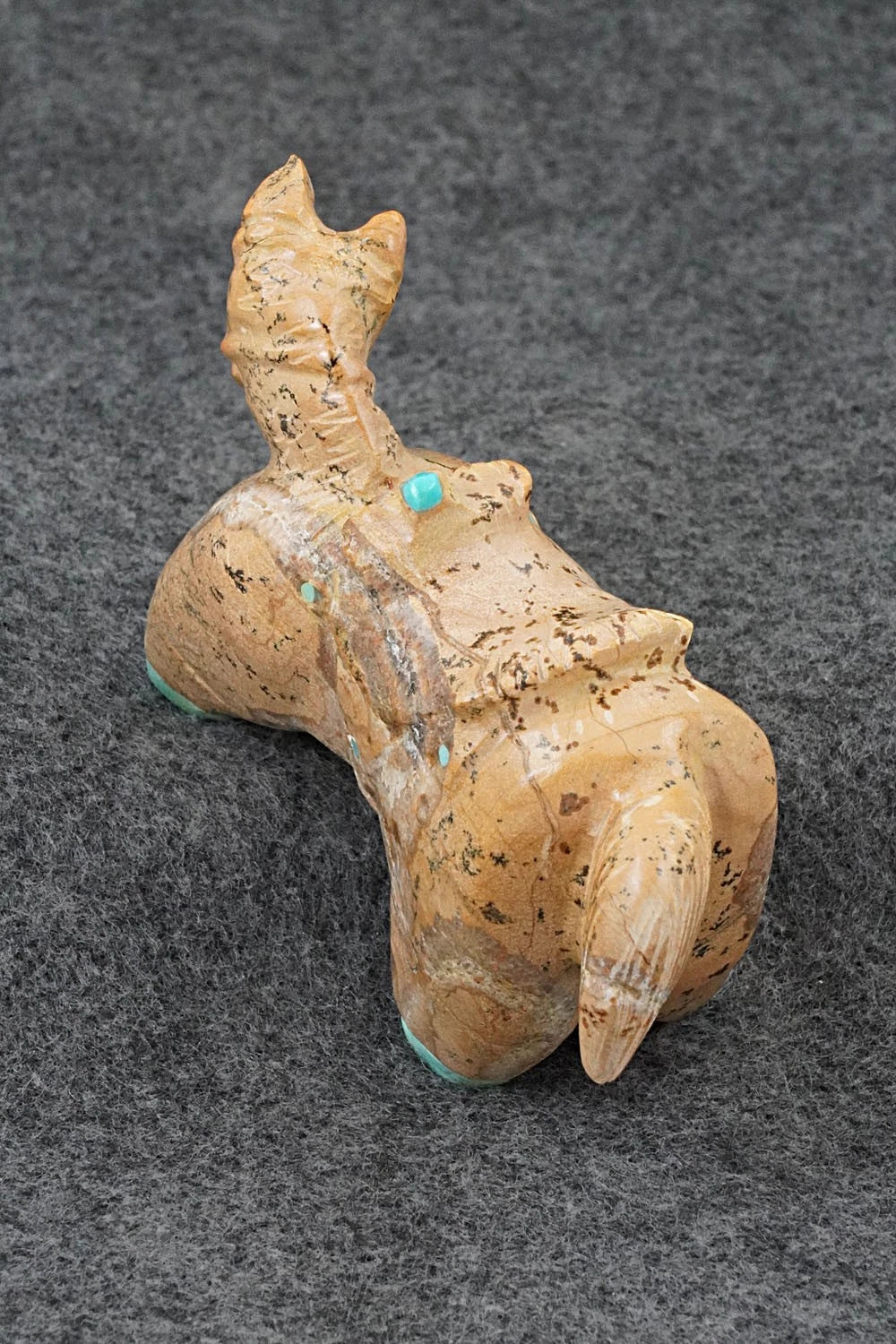 Horse Zuni Fetish Carving - Freddie Leekya