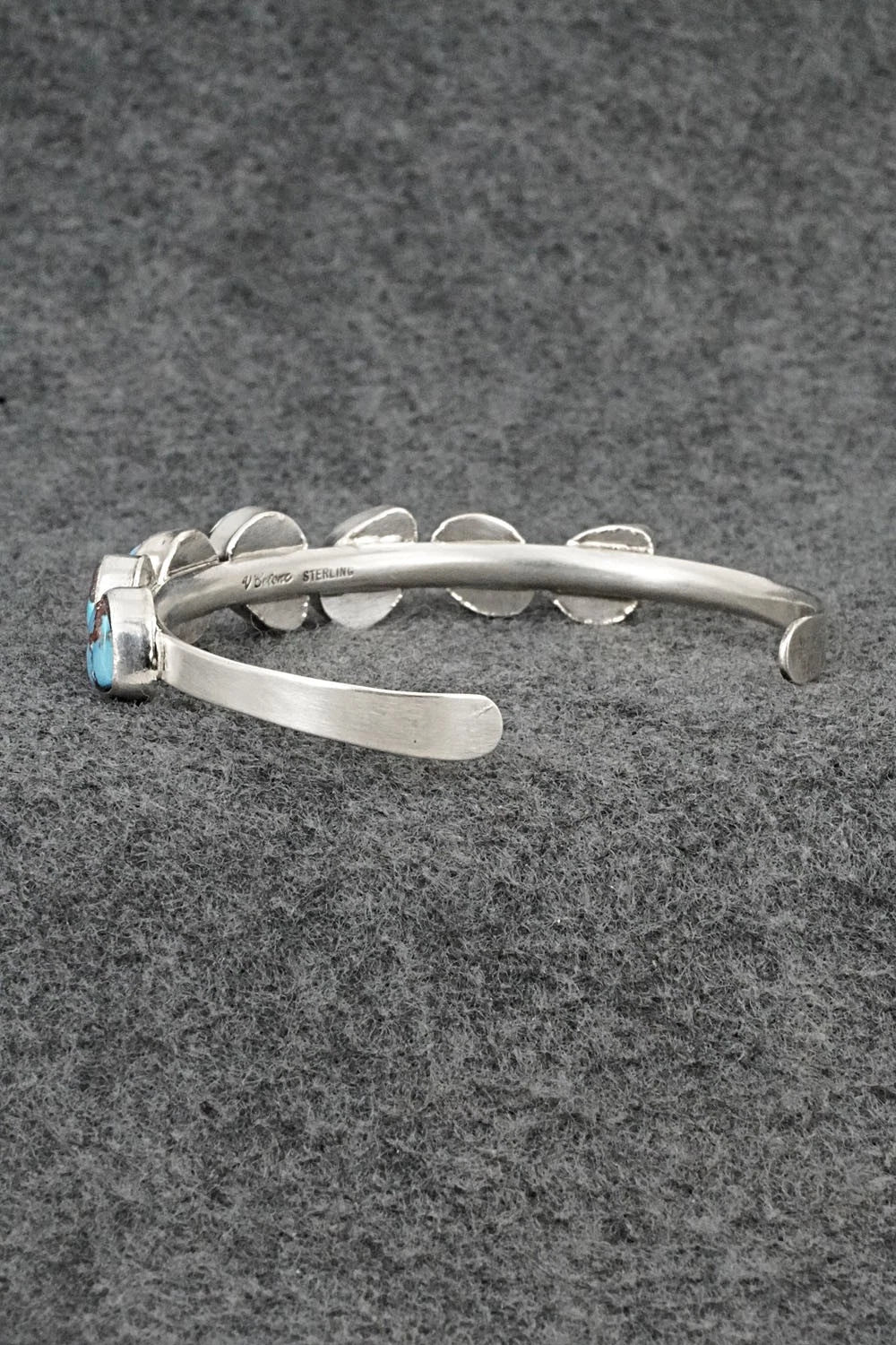 Turquoise & Sterling Silver Bracelet - Verley Betone
