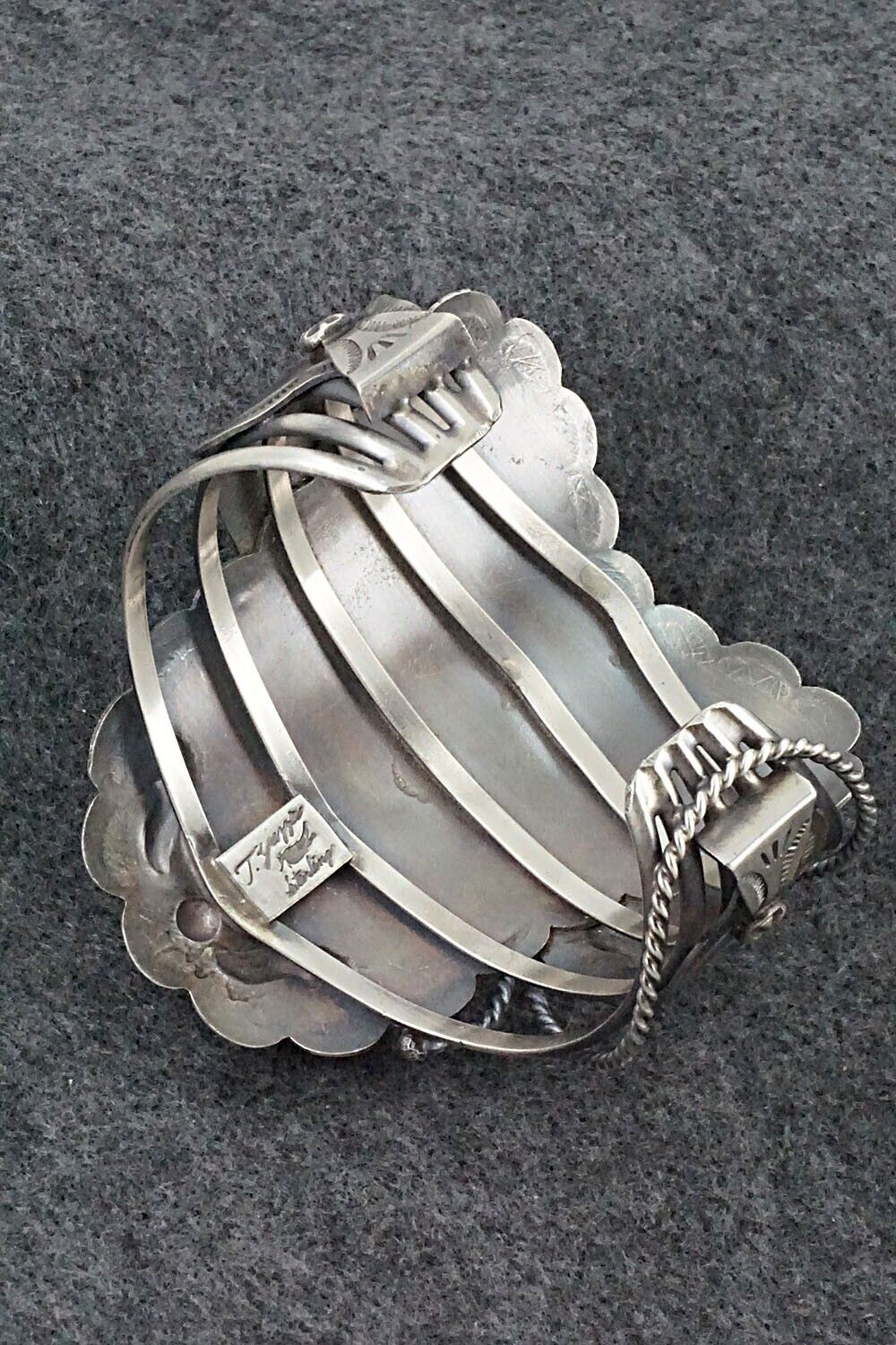 Turquoise & Sterling Silver Bracelet - Tim Yazzie
