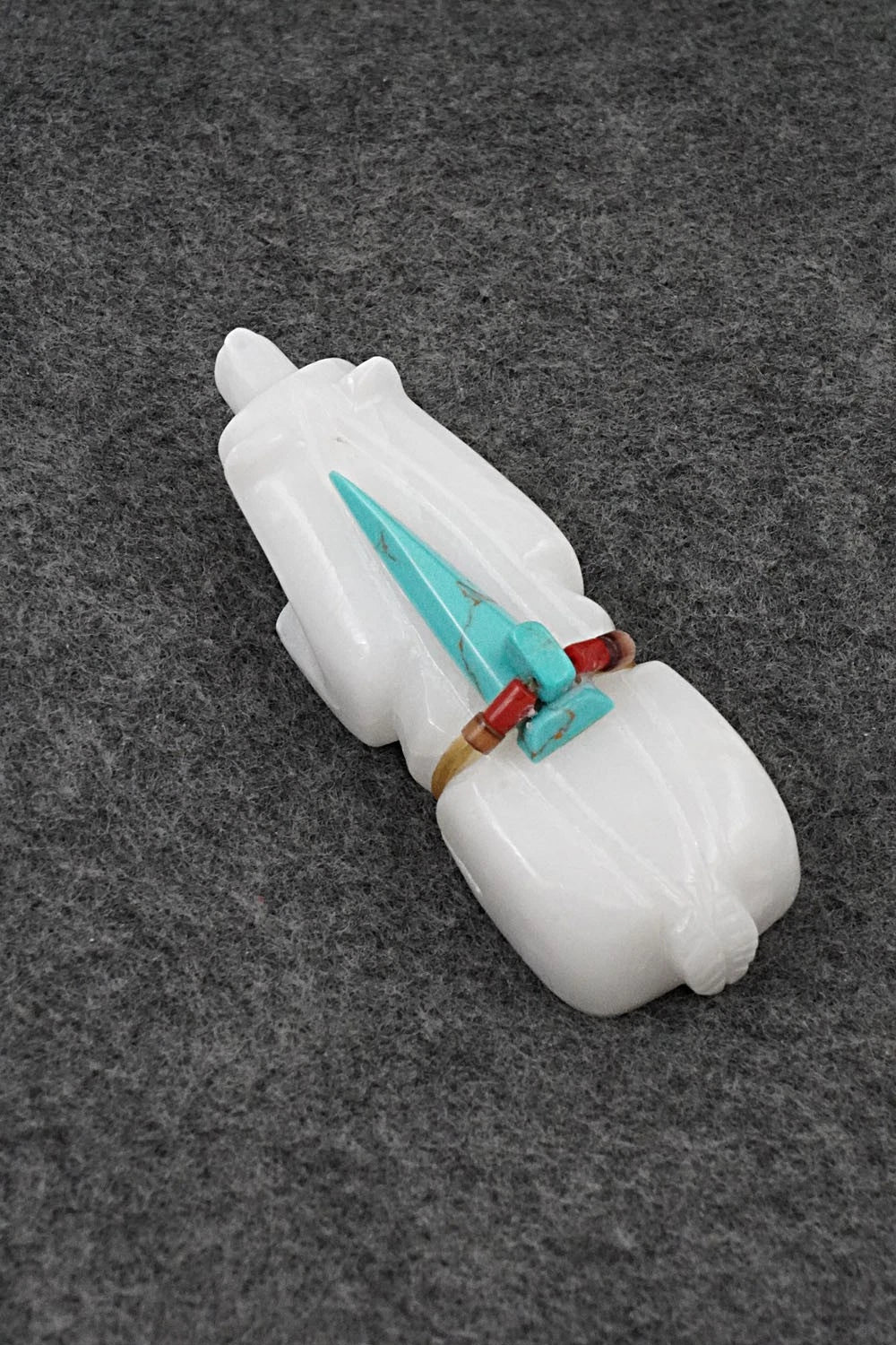 Badger Zuni Fetish Carving - Alex Tsethalakai