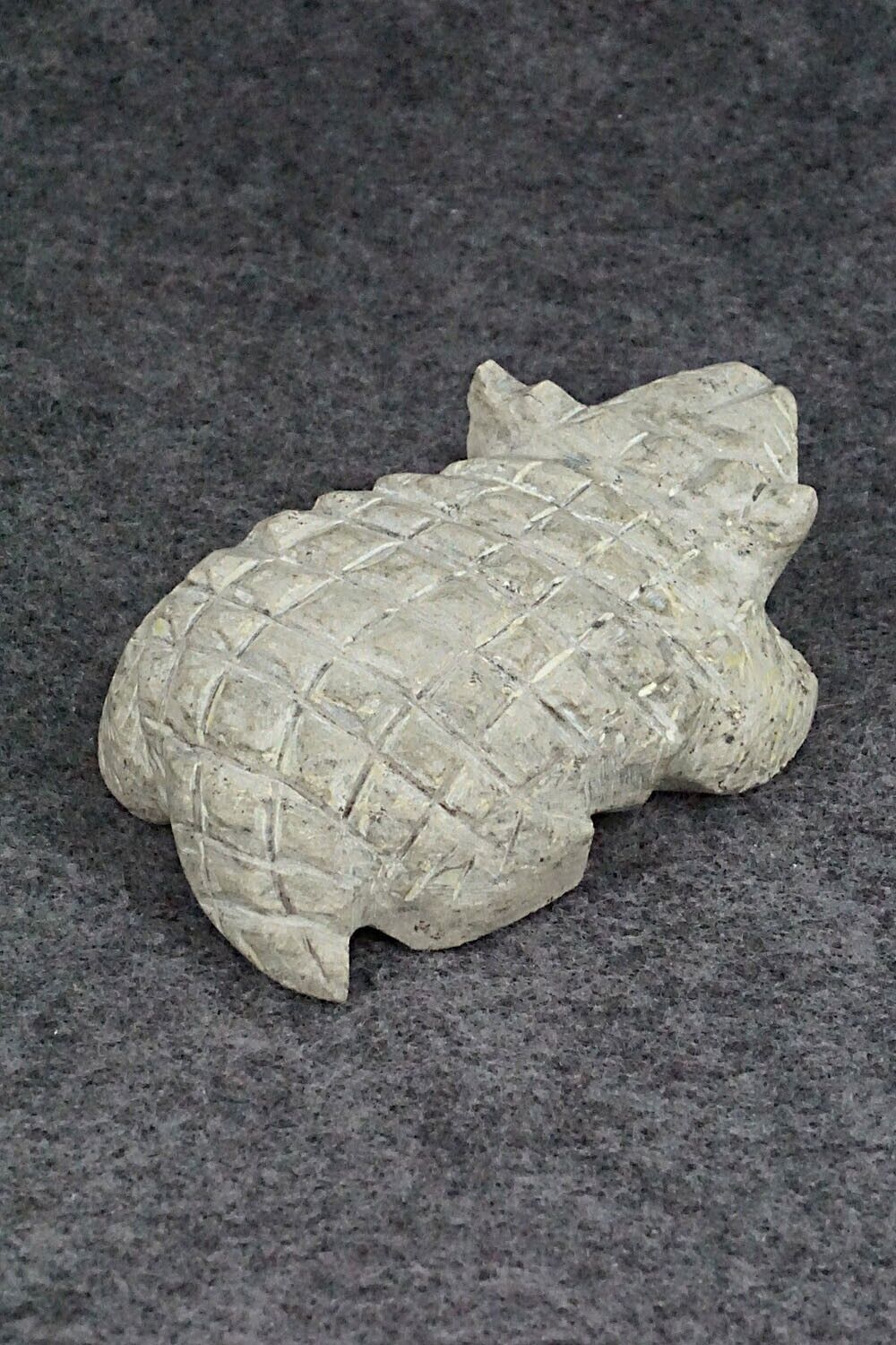 Horned Toad Zuni Fetish Carving - Darrell Westika