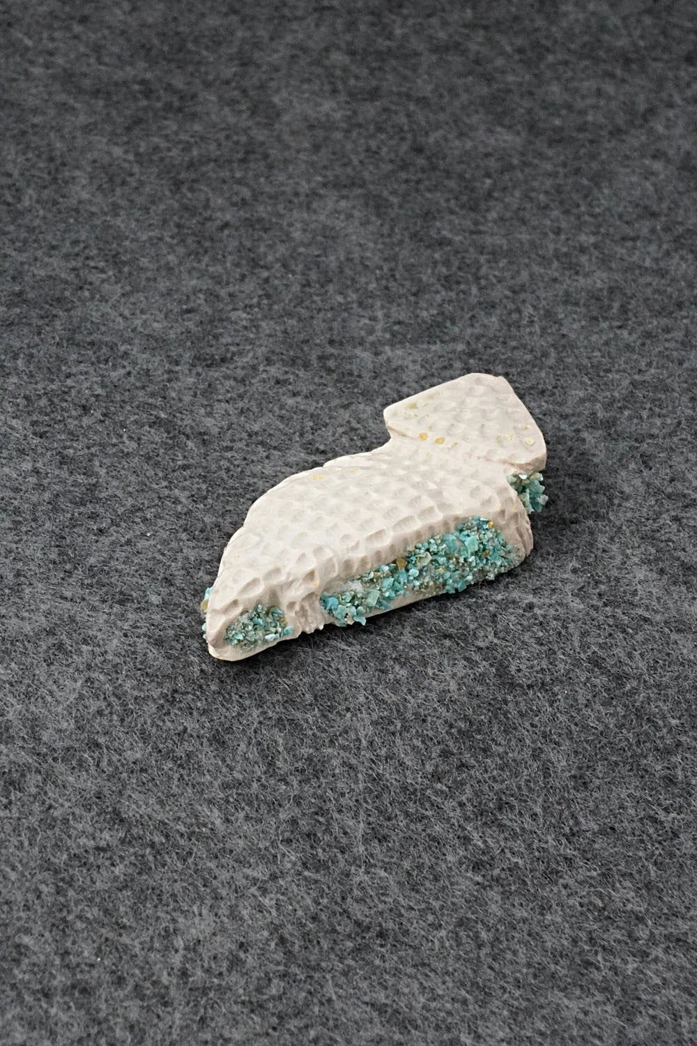 Horned Toad Zuni Fetish Carving - Jensen Charlie