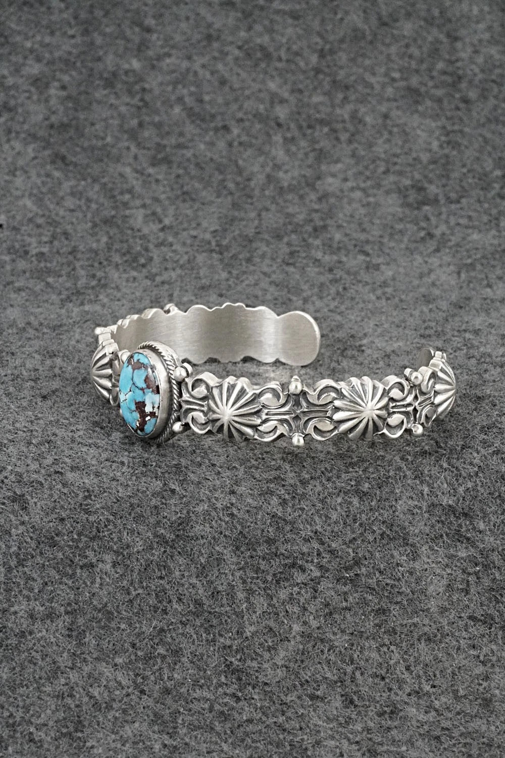 Turquoise & Sterling Silver Bracelet - Thomas Yazzie