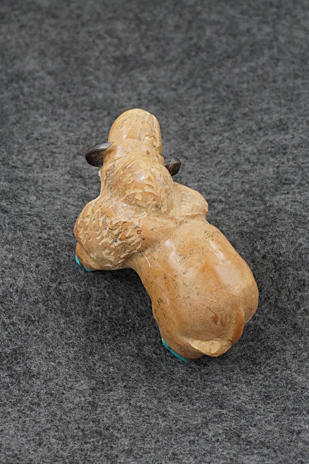 Buffalo Zuni Fetish Carving - Freddie Leekya