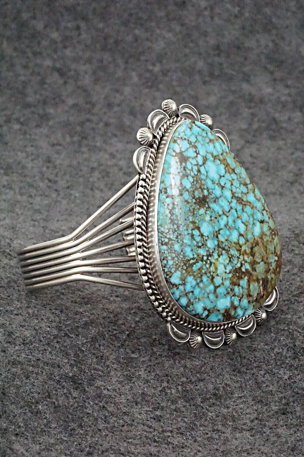 Turquoise & Sterling Silver Bracelet - Derrick Gordon