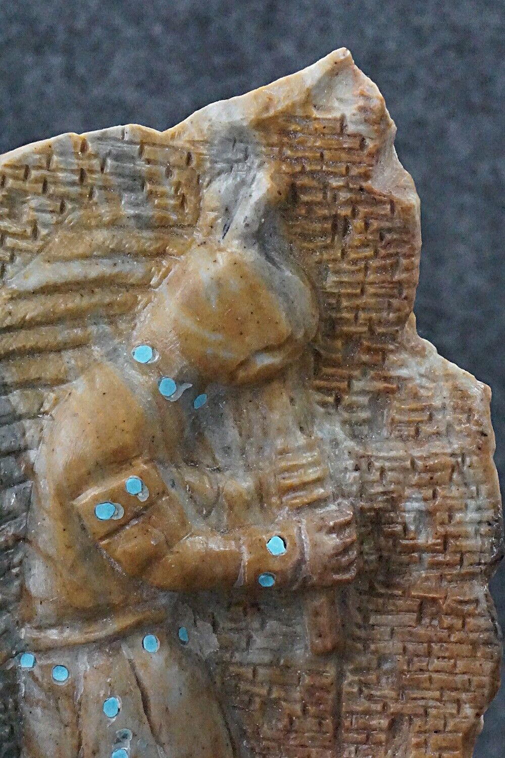 Kokopelli Zuni Fetish Carving - Herbert Kim