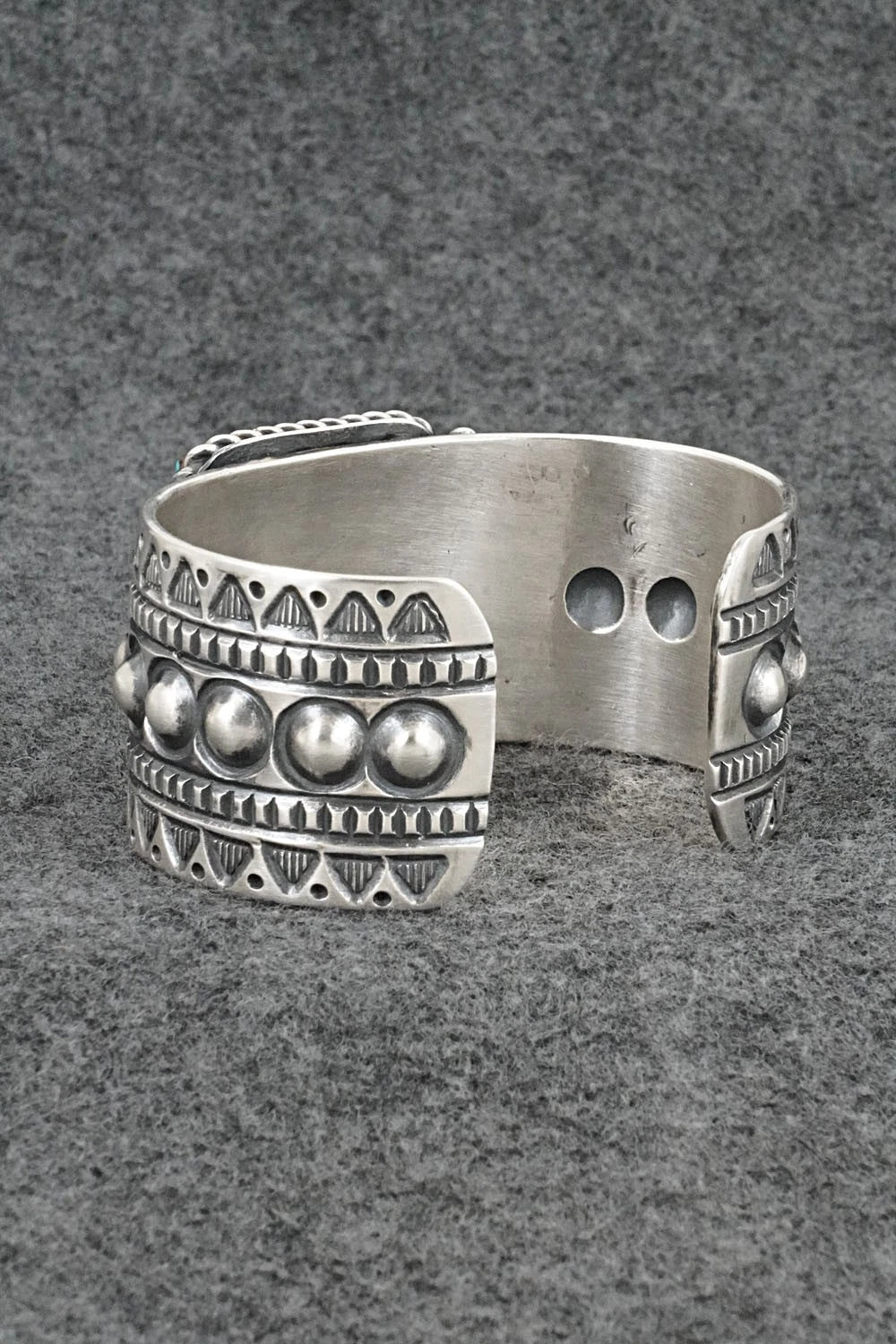 Turquoise & Sterling Silver Bracelet - Arnold Blackgoat