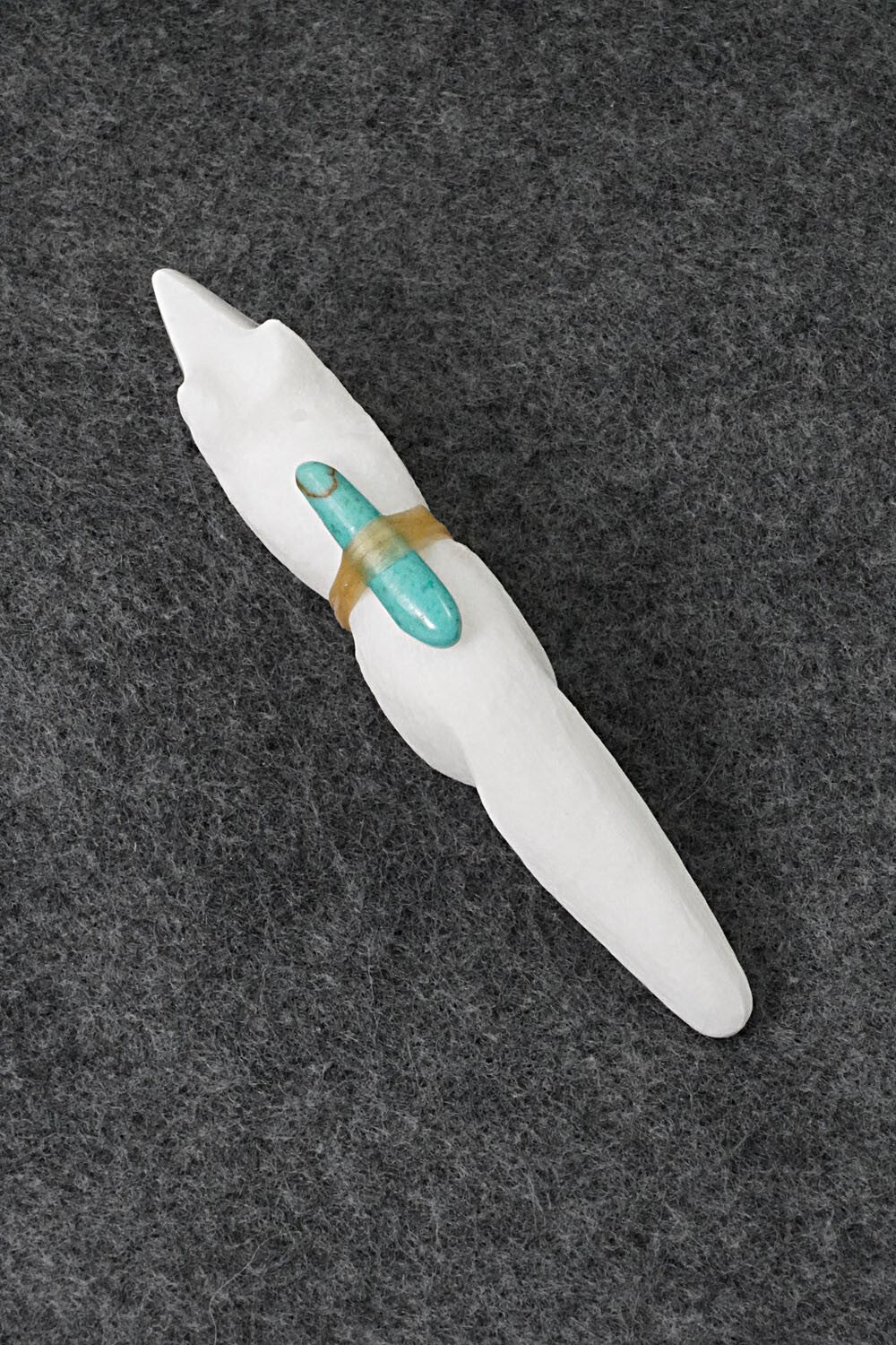 Wolf Zuni Fetish Carving - Herbert Halate
