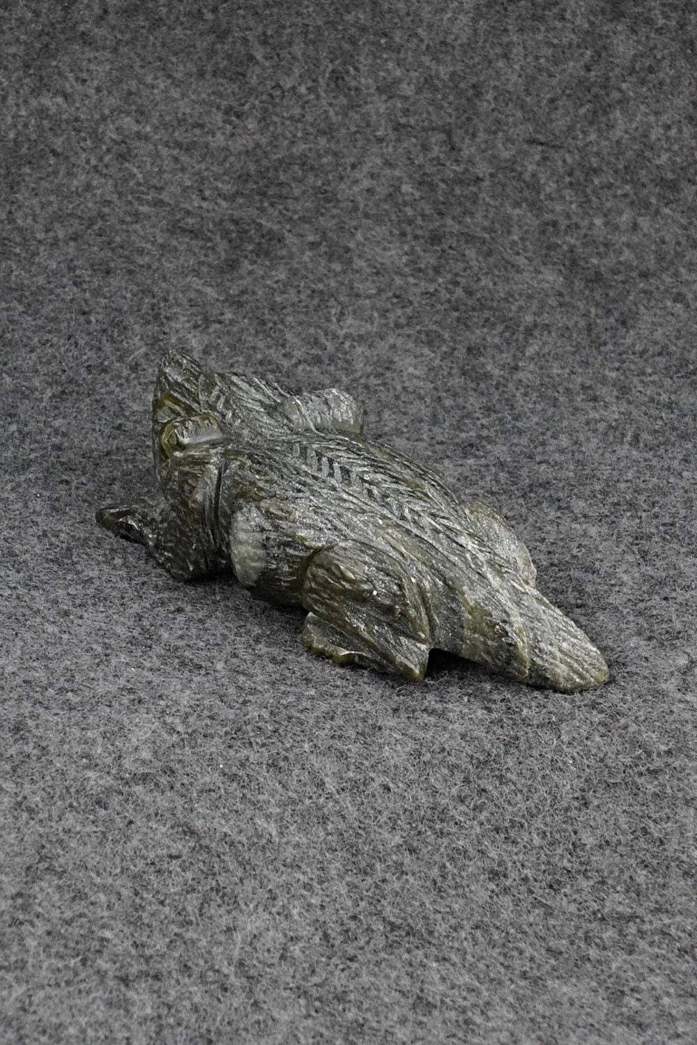 Badger Zuni Fetish Carving - Tony Mackel