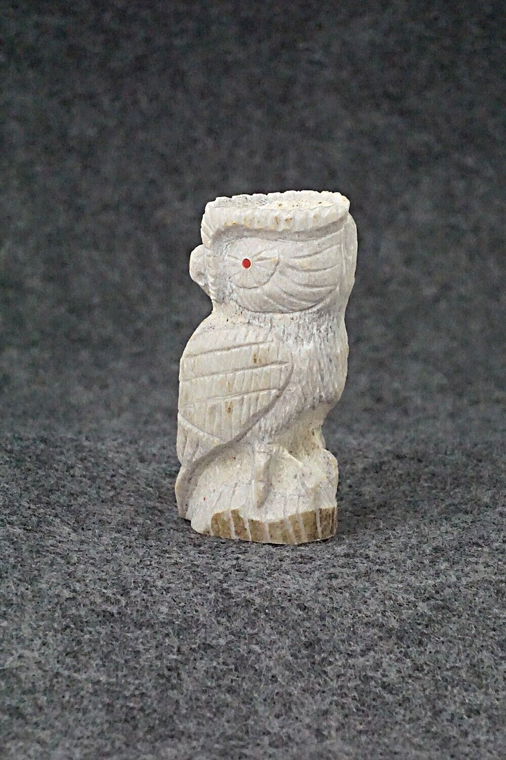 Owl Zuni Fetish Carving - Chris Peina