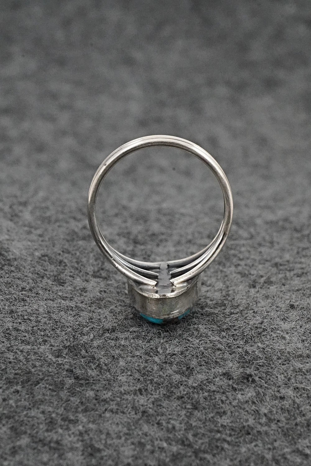 Turquoise & Sterling Silver Ring - Rena Begay - Size 9