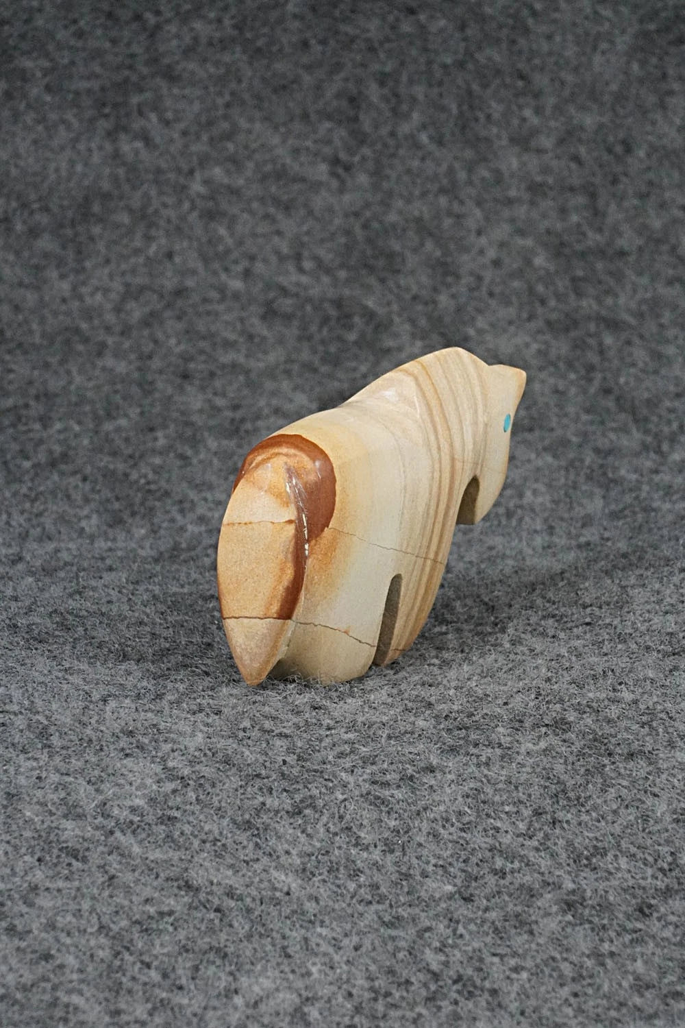 Horse Zuni Fetish Carving - Bernard Laiwakete