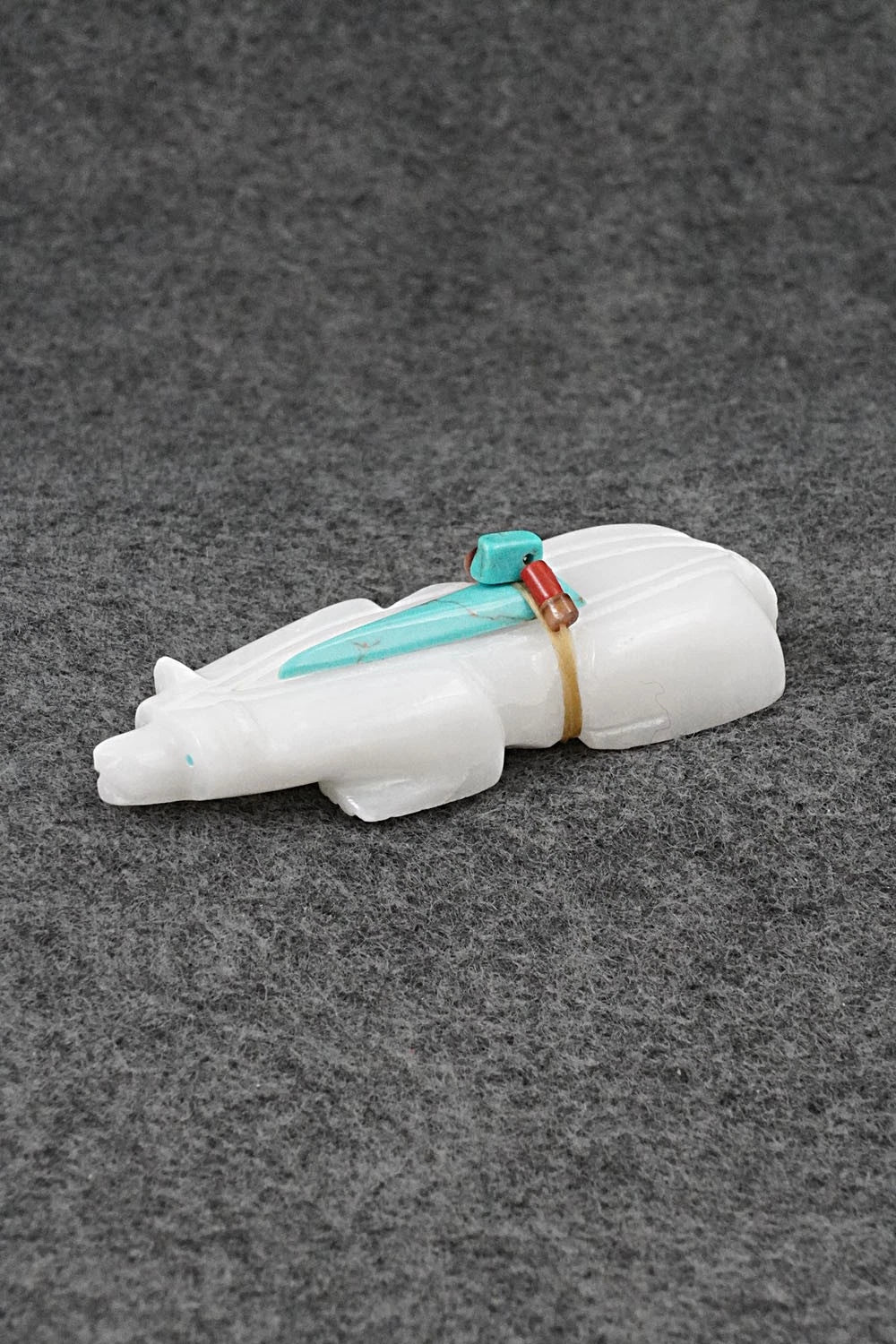 Badger Zuni Fetish Carving - Alex Tsethalakai