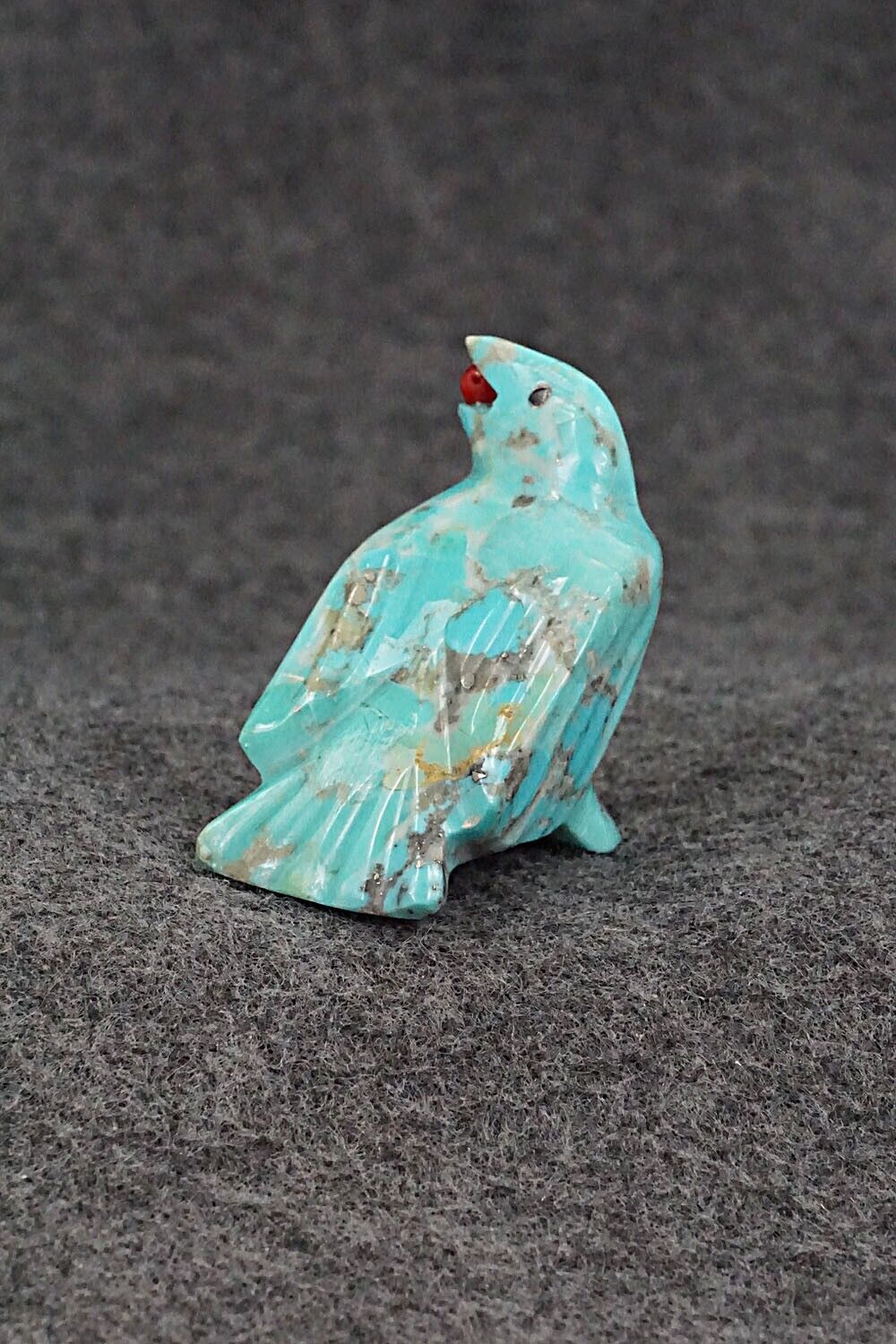 Crow Zuni Fetish Carving - Calvert Bowannie