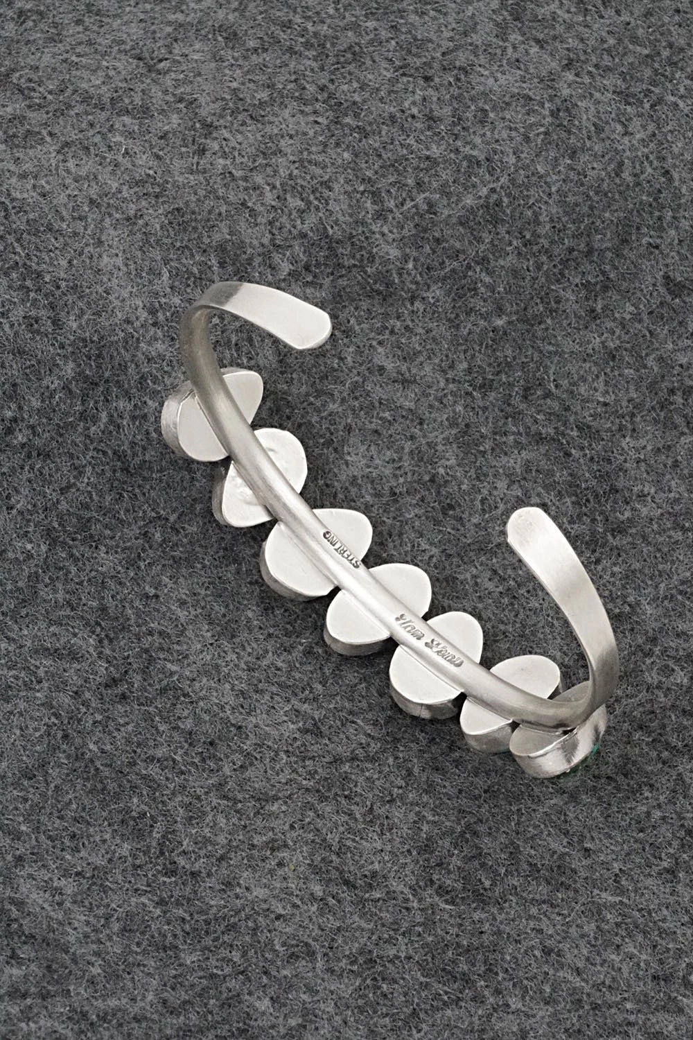 Turquoise & Sterling Silver Bracelet - Tom Lewis