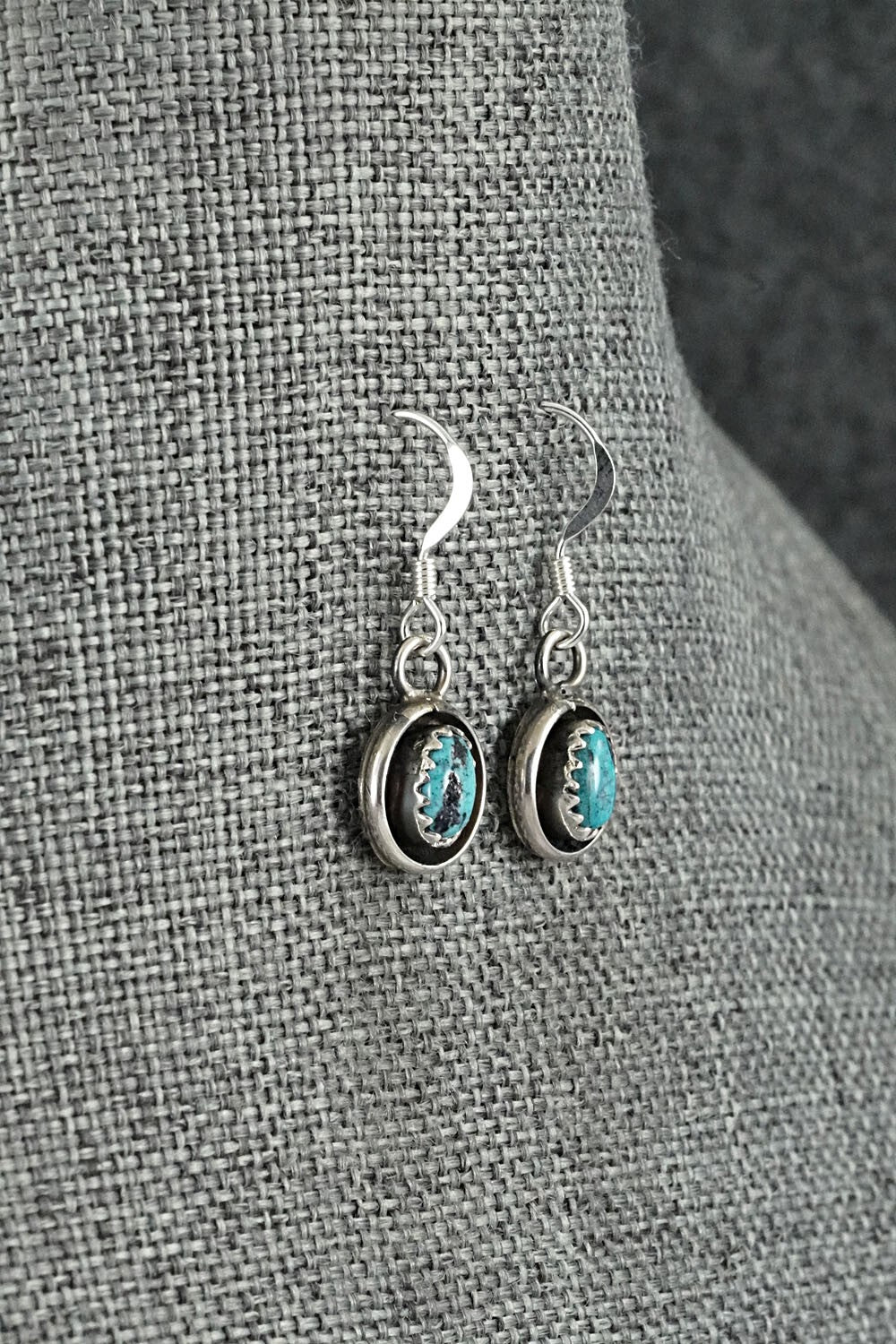 Turquoise & Sterling Silver Squash Blossom Set - Phil Garcia