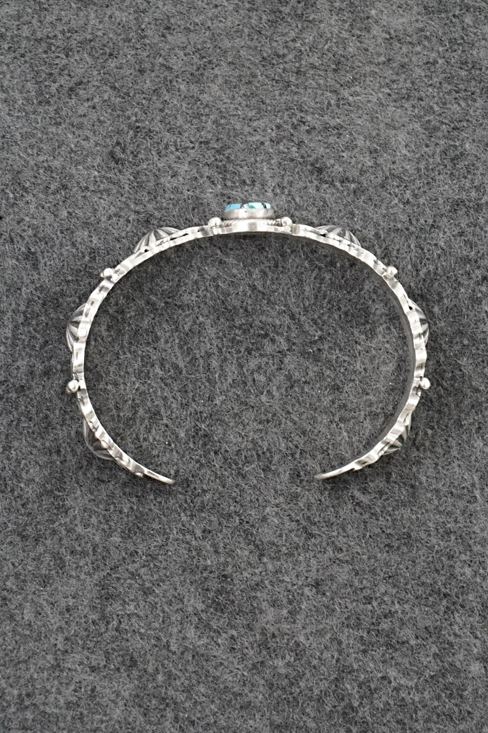 Turquoise & Sterling Silver Bracelet - Thomas Yazzie