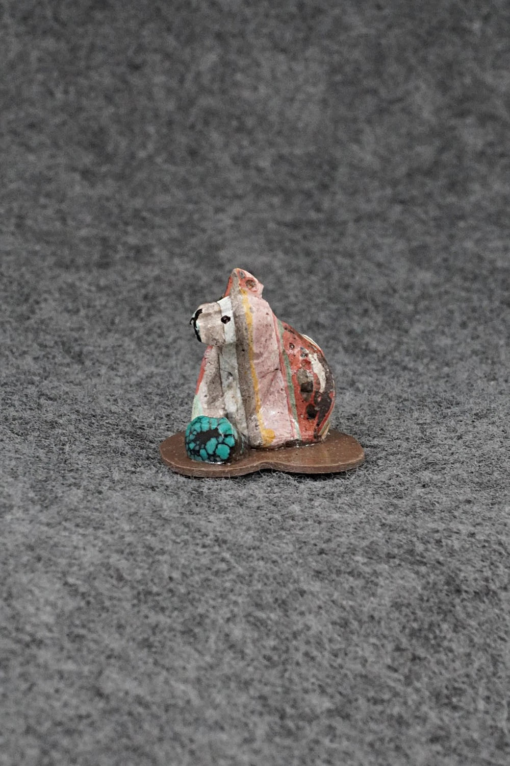 Dog Zuni Fetish Carving - Ruben Najera