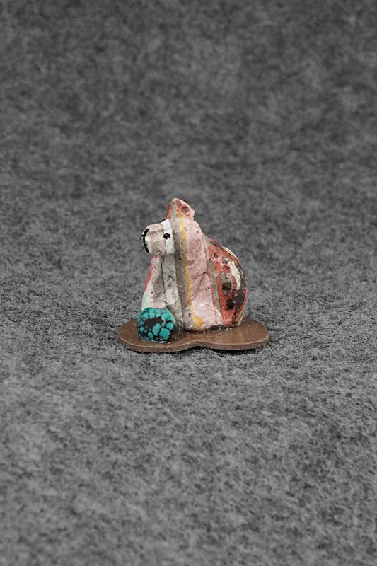 Dog Zuni Fetish Carving - Ruben Najera