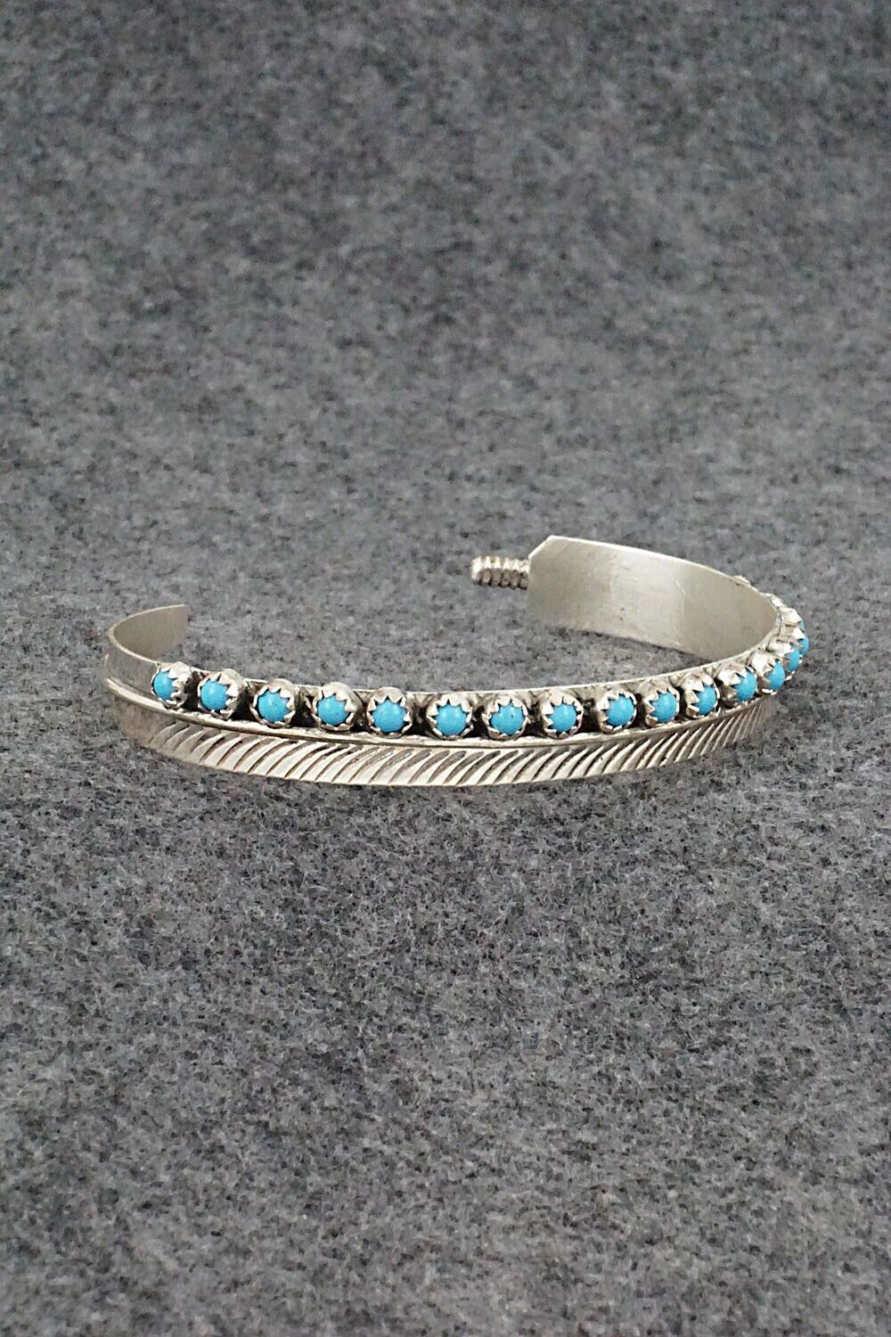 Turquoise and Sterling Silver Bracelet - Aaron Davis