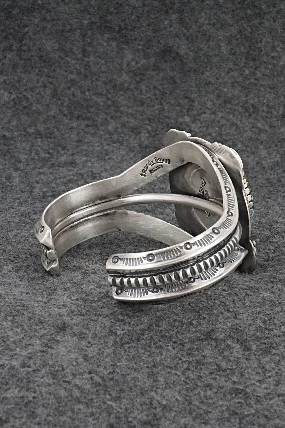 Turquoise & Sterling Silver Bracelet - Randy Boyd