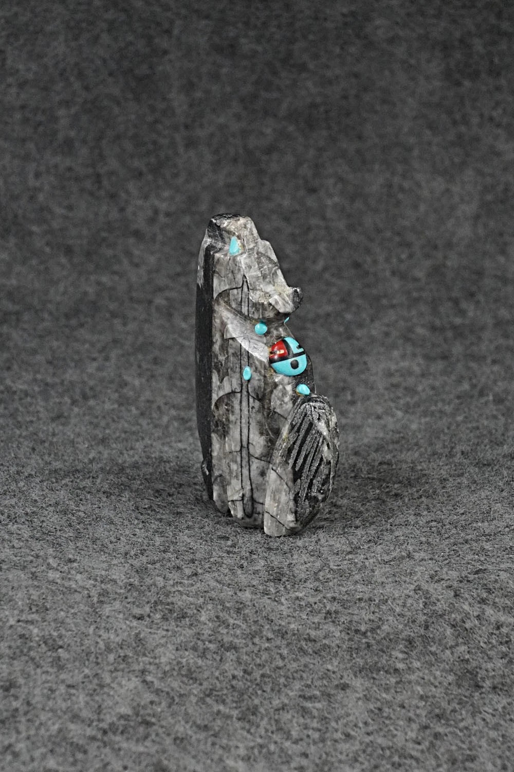 Wolf Zuni Fetish Carving - Danette Laate