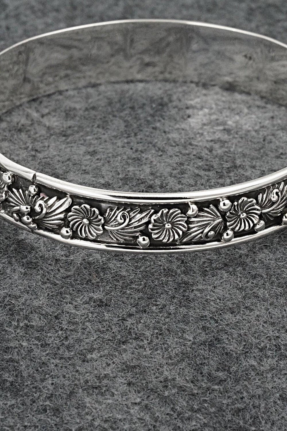 Sterling Silver Bangle Bracelet - Sadie Jim
