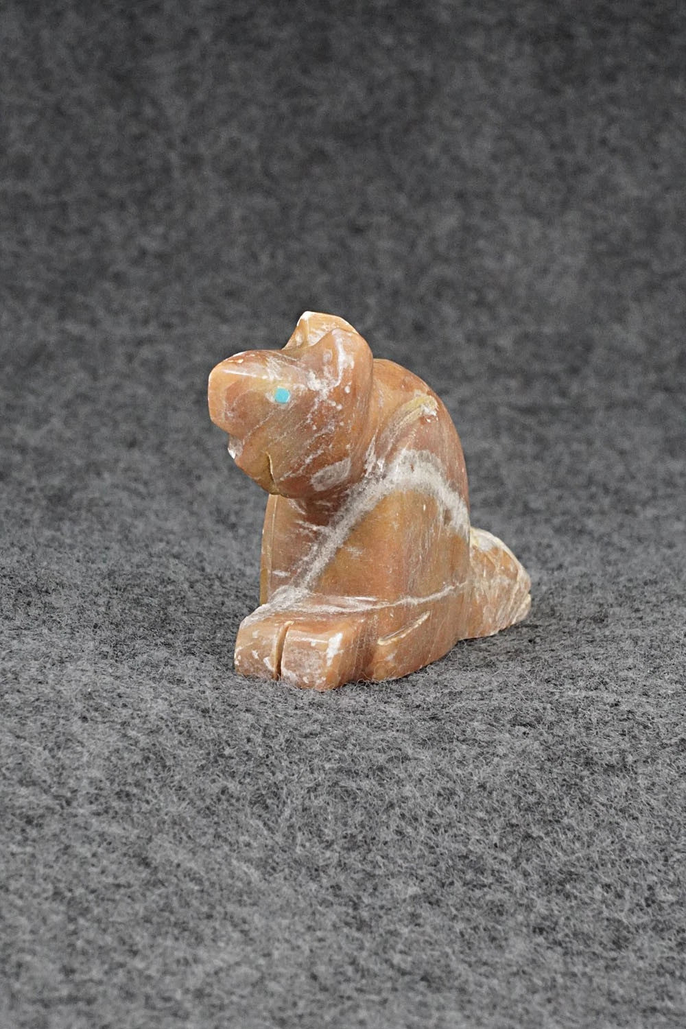 Beaver Zuni Fetish Carving - Gilbert Lonjose