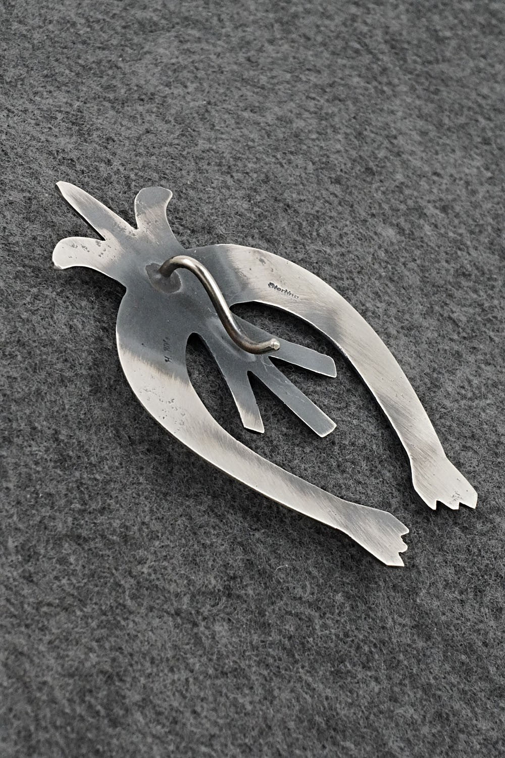Sterling Silver Naja Pendant - Harrison Bitsue