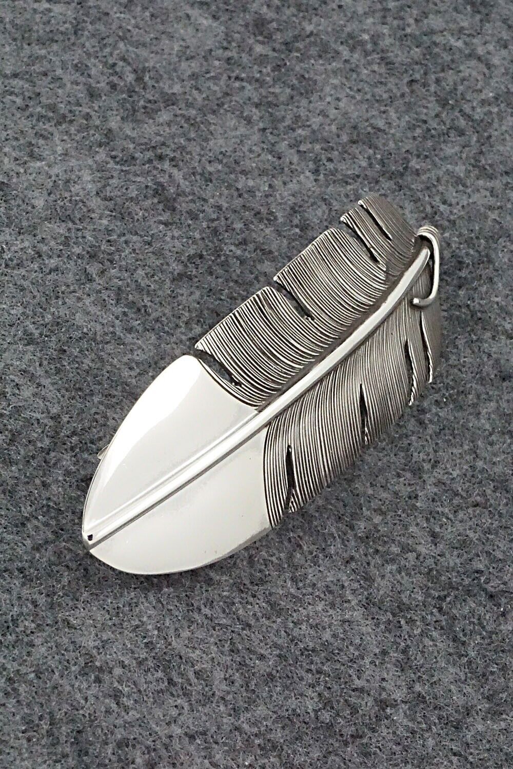 Sterling Silver Hair Barrette - Lena Platero