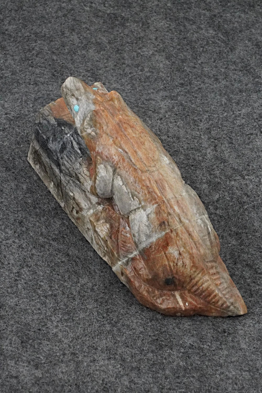 Badger Zuni Fetish Carving - Herbert Him