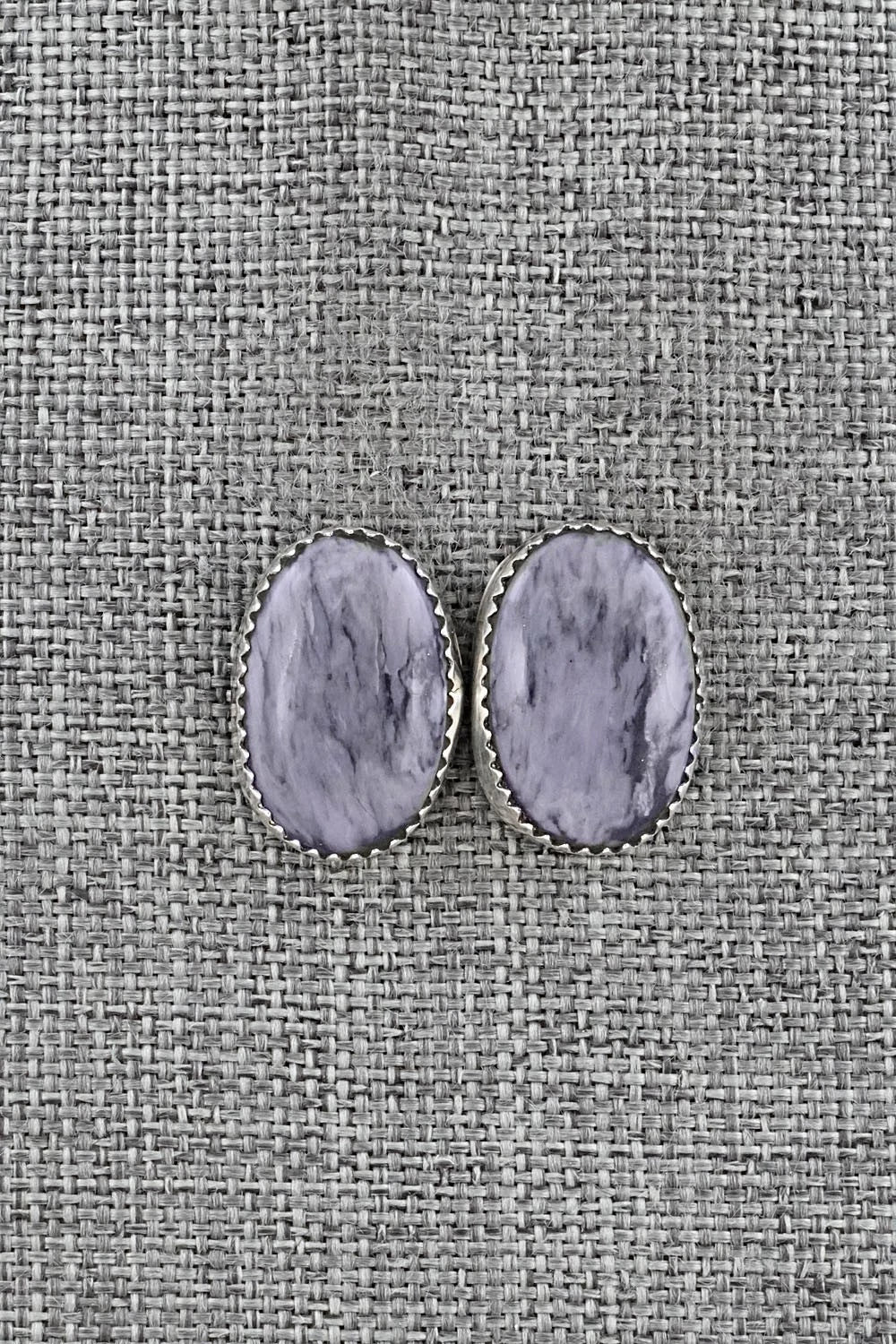 Morado & Sterling Silver Earrings - Murray Hannaweeka