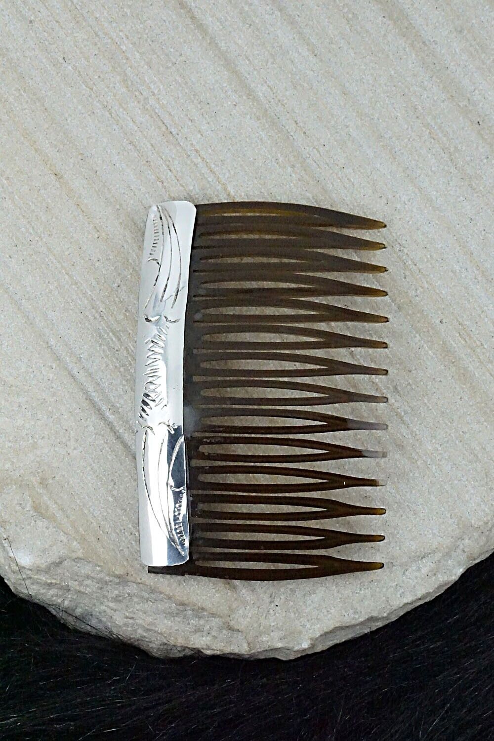 Sterling Silver Hair Combs - Randall Dalgai