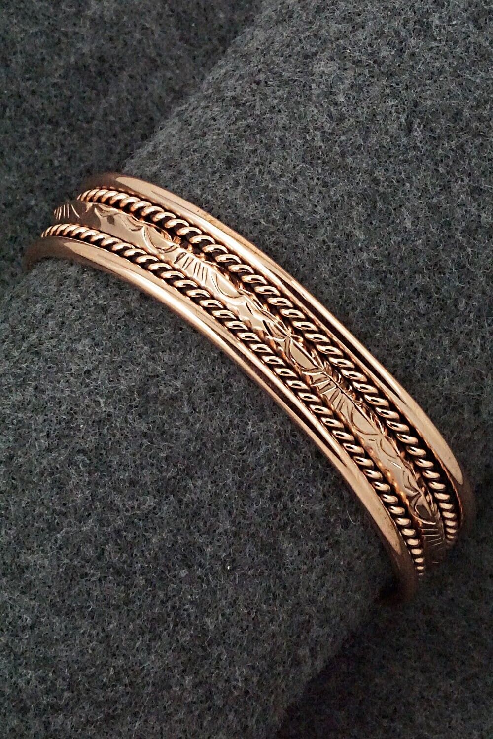 Copper Bracelet - Elaine Tahe