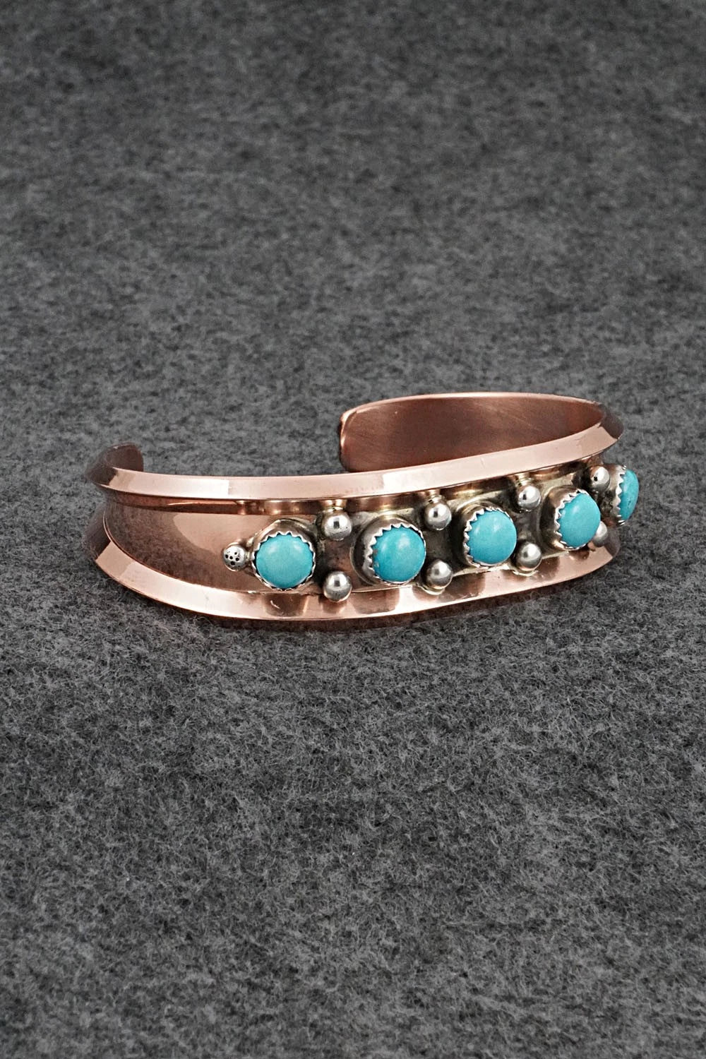 Turquoise & Copper Bracelet - Paul Largo