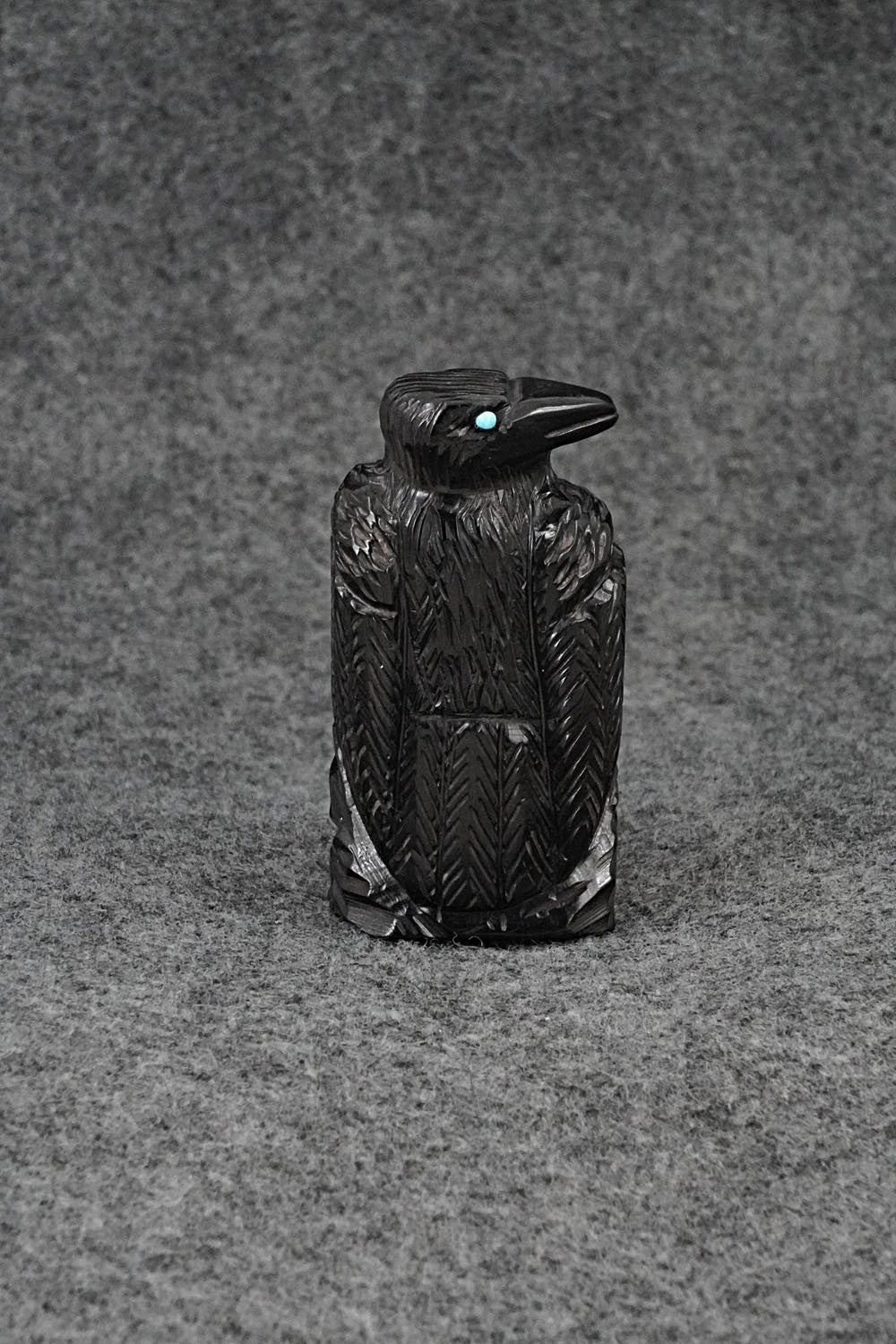 Crow Zuni Fetish Carving - Mike Tucson