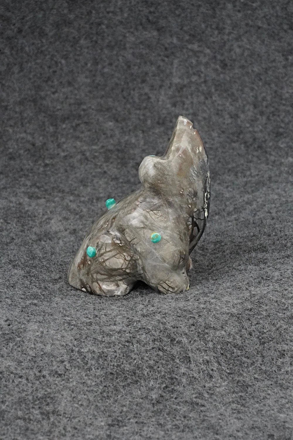 Frog Zuni Fetish Carving - Enrike Leekya