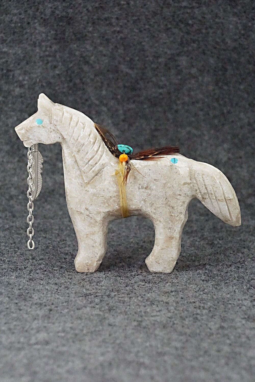 Horse Navajo Fetish Carving - Ben Livingston