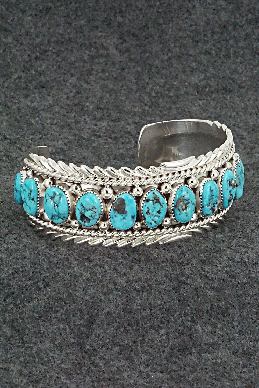 Turquoise & Sterling Silver Bracelet - Anthony Brown