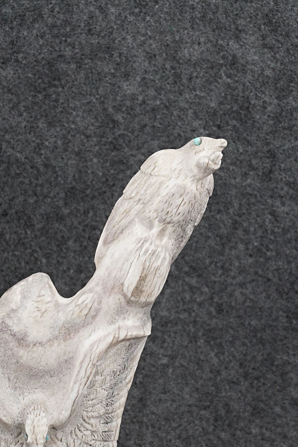 Eagle Zuni Fetish Carving - Terrance Panteah