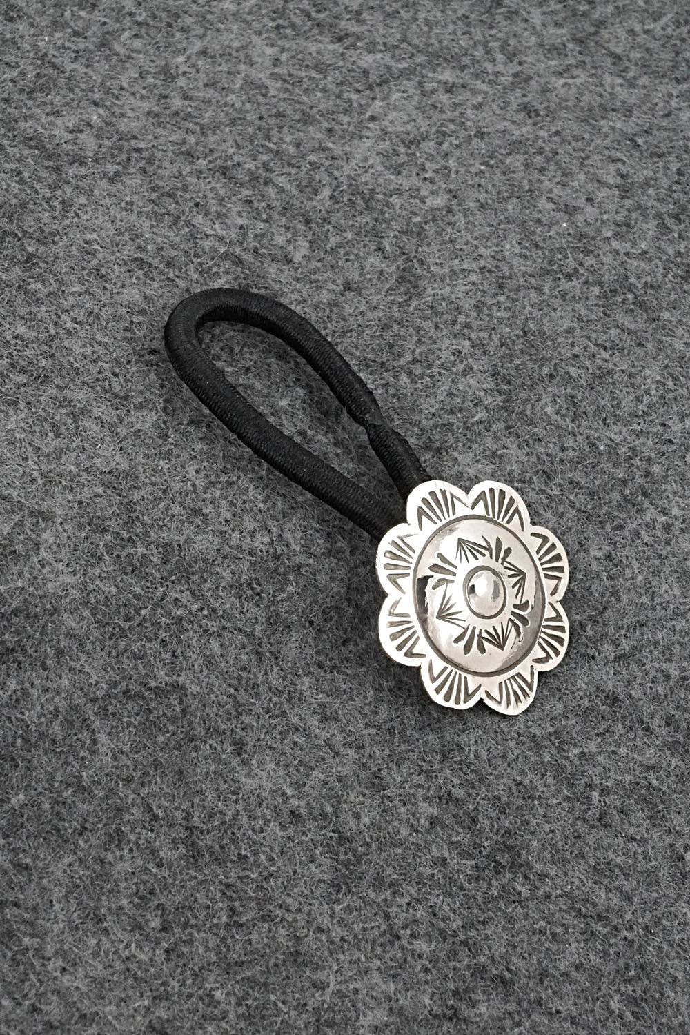 Sterling Silver Hair Tie - Bertha Begay