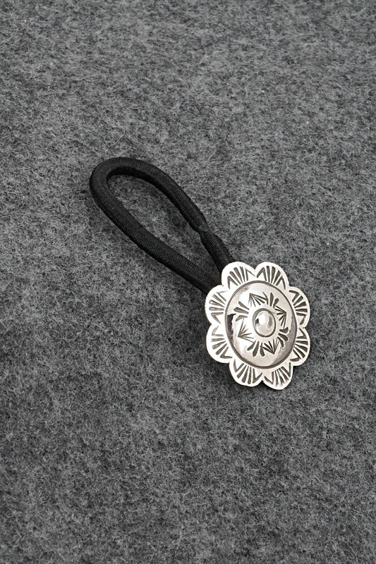 Sterling Silver Hair Tie - Bertha Begay