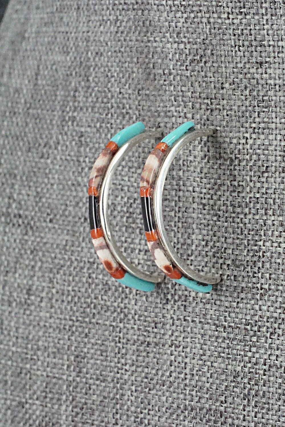 Multi-Stone & Sterling Silver Earrings - Jeanette Chavez