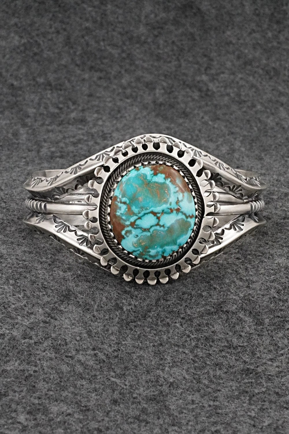 Turquoise & Sterling Silver Bracelet - Randy Boyd
