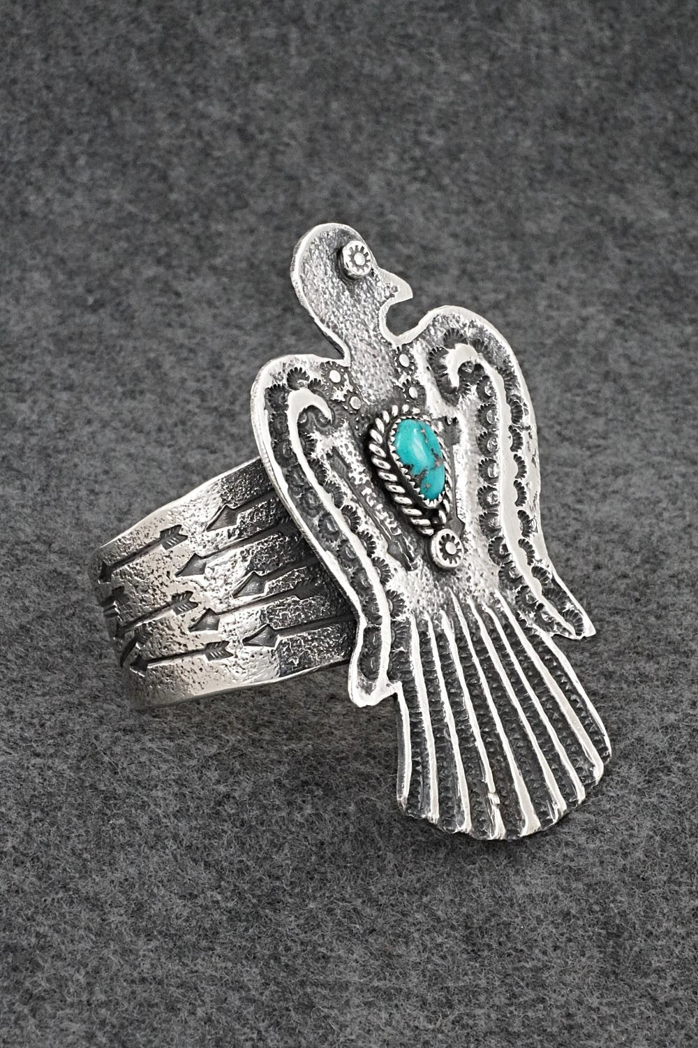 Turquoise & Sterling Silver Bracelet - Delbert Arviso
