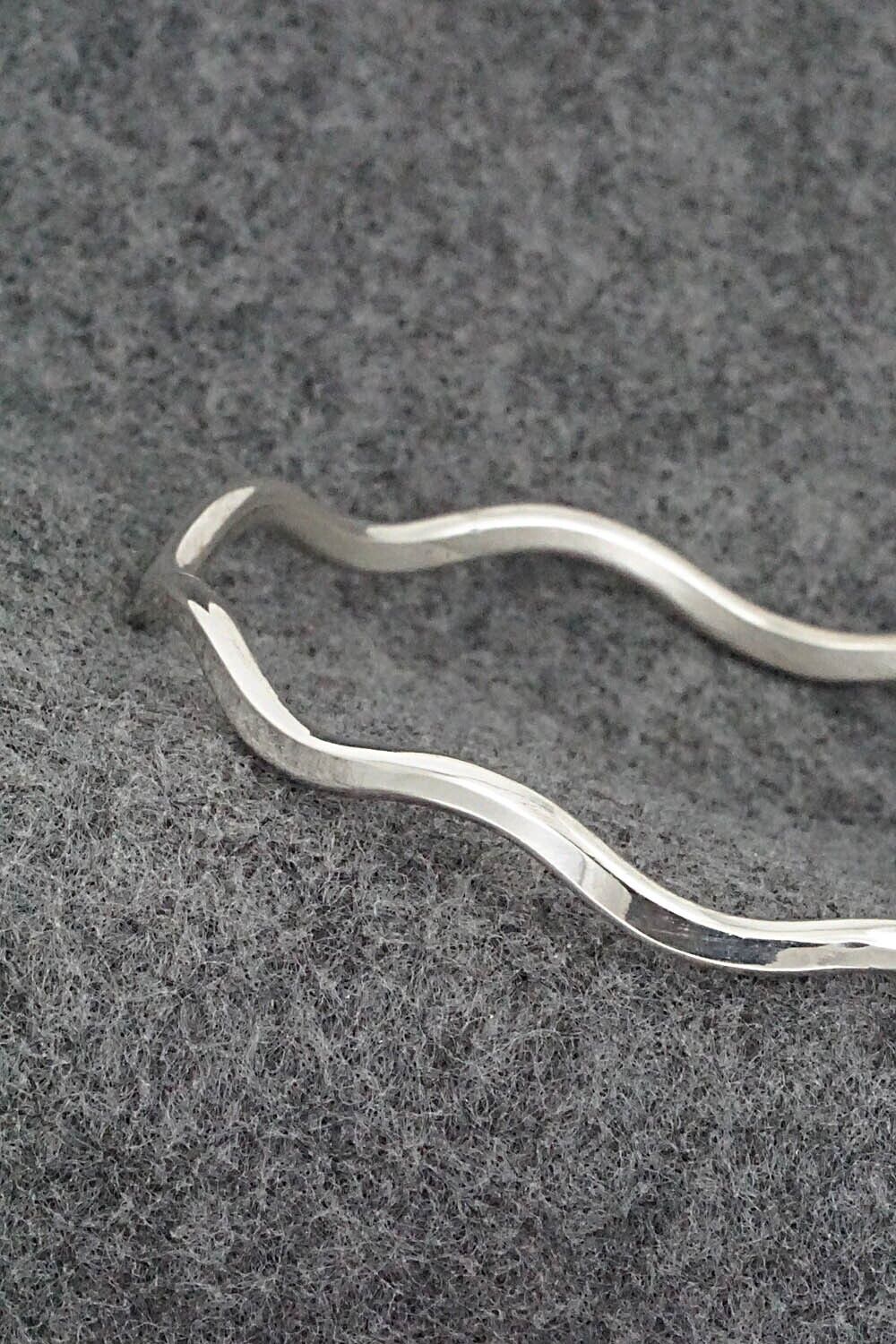 Sterling Silver Bangle Bracelet - Elaine Tahe