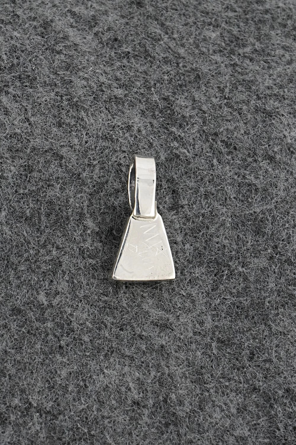 Turquoise & Sterling Silver Inlay Pendant - Michelle Haloo