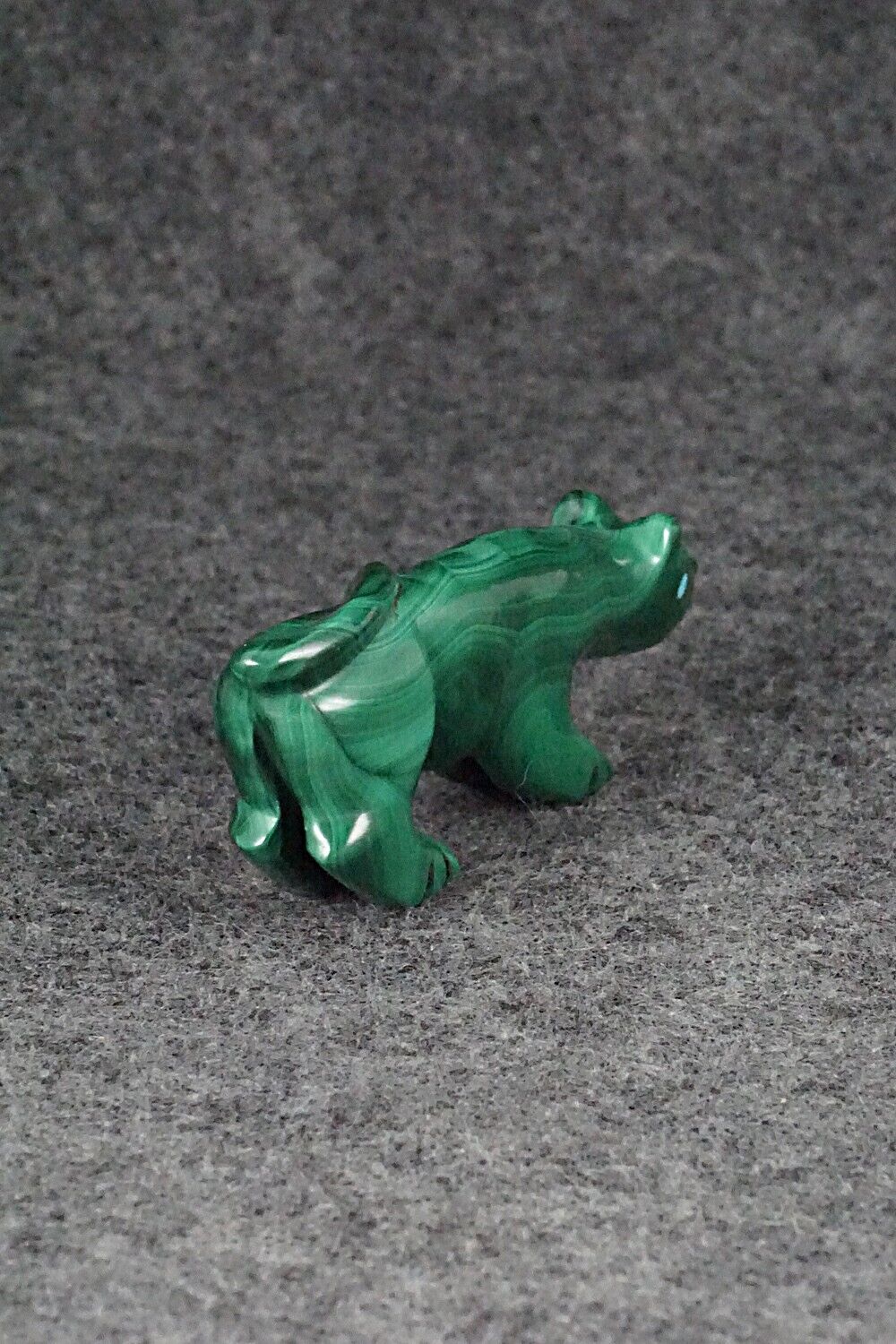 Mountain Lion Zuni Fetish Carving - Andres Quandelacy