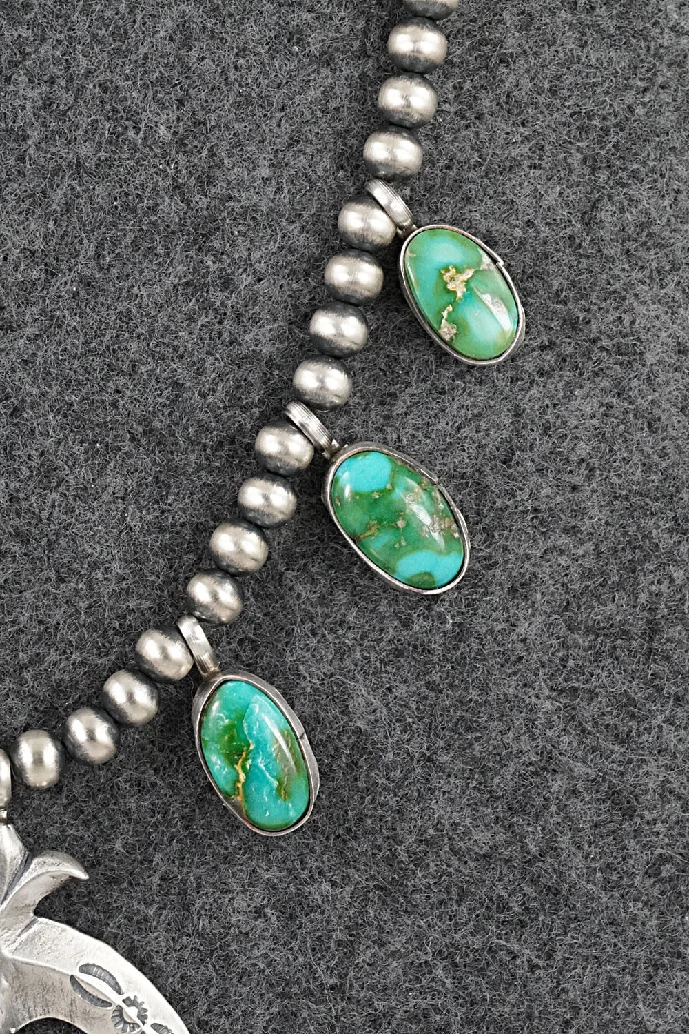 Turquoise & Sterling Silver Necklace - Latricia Largo