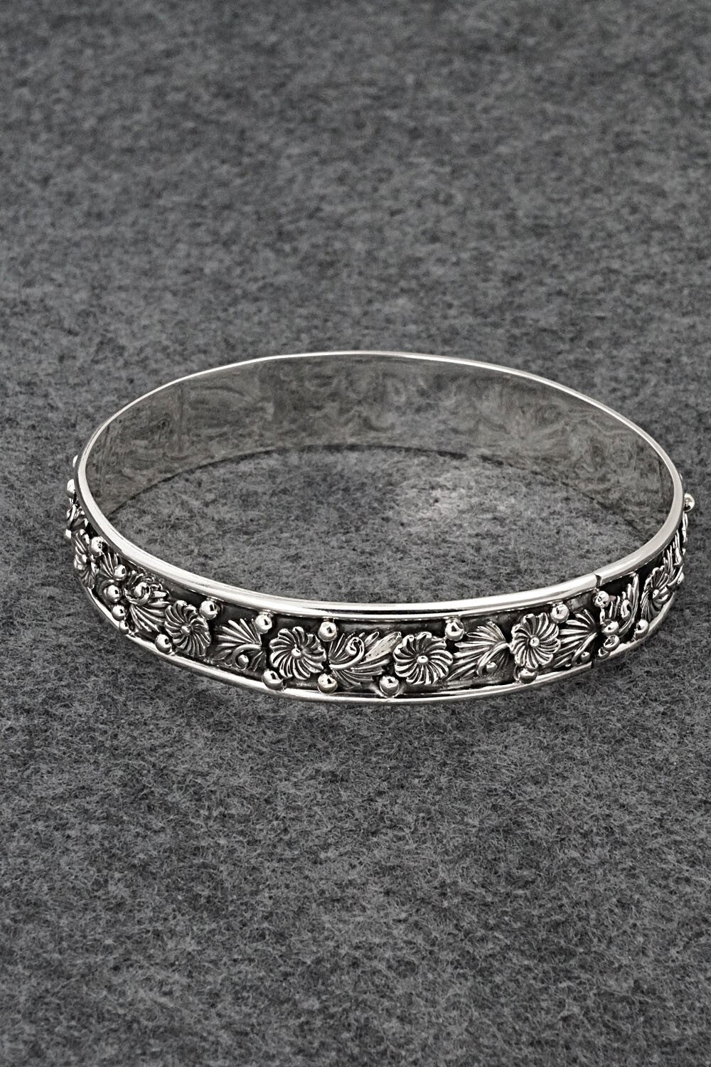 Sterling Silver Bangle Bracelet - Sadie Jim